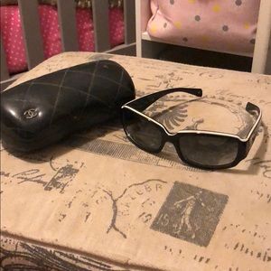 CHANEL glasses.